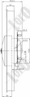 ABAKUS 009-014-0006 - Ventilator, hladjenje motora www.molydon.hr