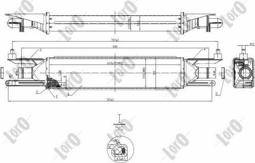 ABAKUS 016-018-0007 - Intercooler, hladnjak www.molydon.hr