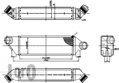 ABAKUS 017-018-0006 - Intercooler, hladnjak www.molydon.hr