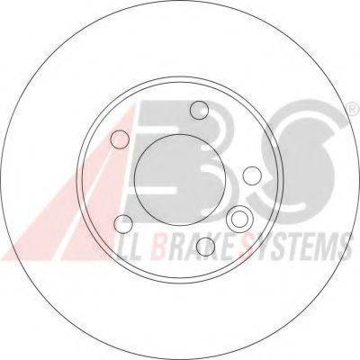 A.B.S. 17524 OE - Kočioni disk www.molydon.hr