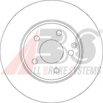 A.B.S. 17403 OE - Kočioni disk www.molydon.hr