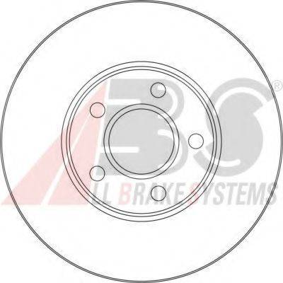 A.B.S. 09.9589.14 - Kočioni disk www.molydon.hr