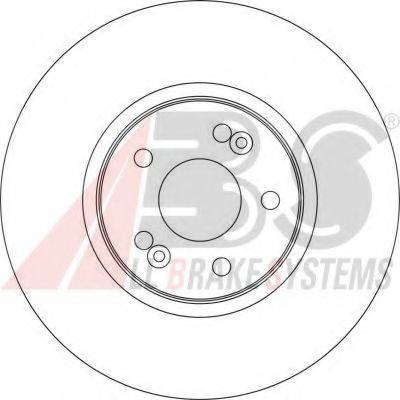 A.B.S. 17154 OE - Kočioni disk www.molydon.hr