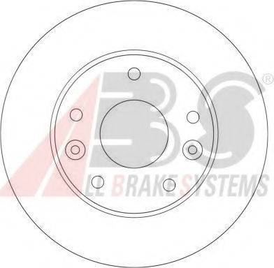 A.B.S. 17519 OE - Kočioni disk www.molydon.hr