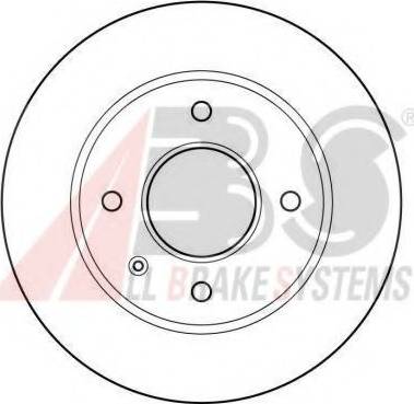 A.B.S. 15728 OE - Kočioni disk www.molydon.hr