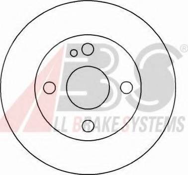 A.B.S. 16148 OE - Kočioni disk www.molydon.hr