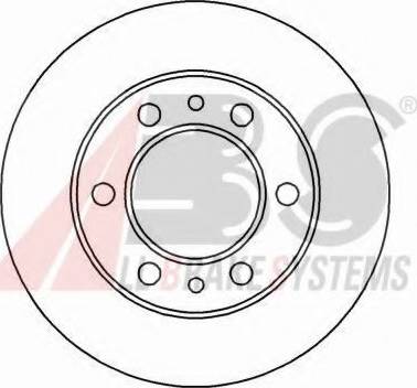 A.B.S. 15654 OE - Kočioni disk www.molydon.hr