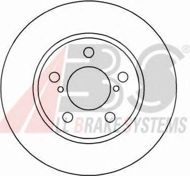 A.B.S. 16138 OE - Kočioni disk www.molydon.hr