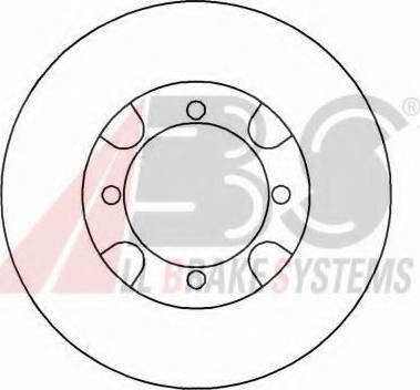 A.B.S. 15516 OE - Kočioni disk www.molydon.hr