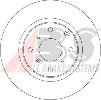 A.B.S. 15627 OE - Kočioni disk www.molydon.hr