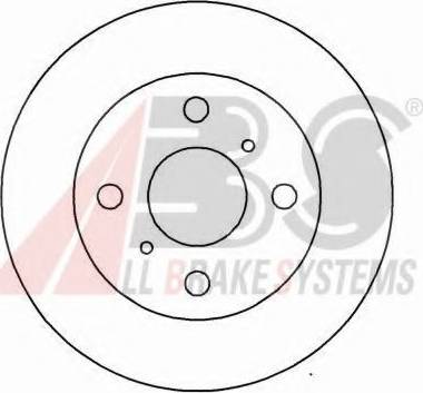 A.B.S. 15895 OE - Kočioni disk www.molydon.hr