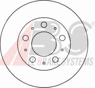 A.B.S. 15933 OE - Kočioni disk www.molydon.hr