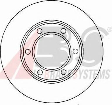 A.B.S. 15575 OE - Kočioni disk www.molydon.hr