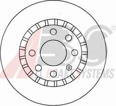 A.B.S. 15878 OE - Kočioni disk www.molydon.hr