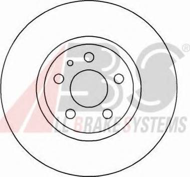 A.B.S. 16200 OE - Kočioni disk www.molydon.hr