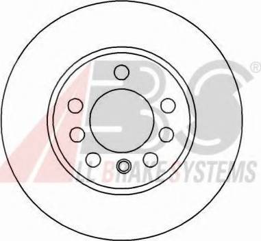 A.B.S. 16213 OE - Kočioni disk www.molydon.hr