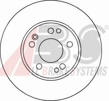 A.B.S. 16107 OE - Kočioni disk www.molydon.hr