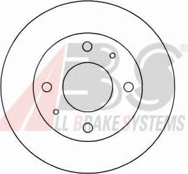 A.B.S. 16194 OE - Kočioni disk www.molydon.hr