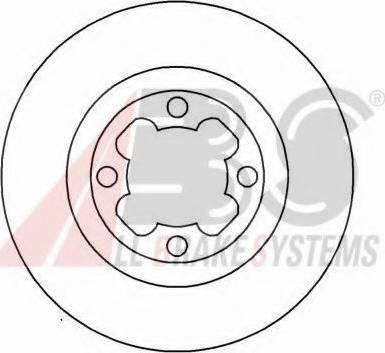 A.B.S. 16143 OE - Kočioni disk www.molydon.hr