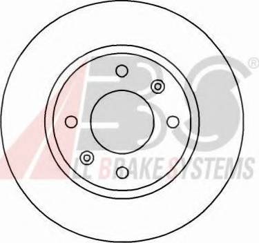 A.B.S. 16648 OE - Kočioni disk www.molydon.hr