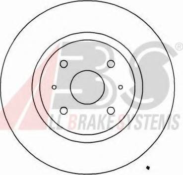 A.B.S. 16906 OE - Kočioni disk www.molydon.hr