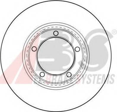 A.B.S. 16565 OE - Kočioni disk www.molydon.hr