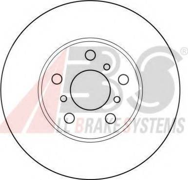 A.B.S. 16141 OE - Kočioni disk www.molydon.hr