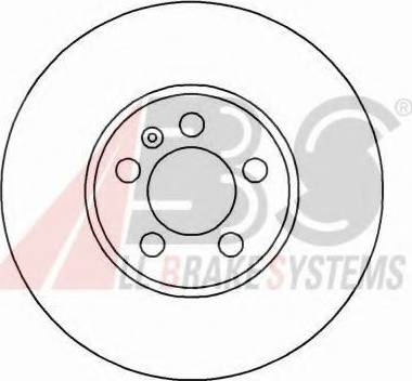 A.B.S. 16265 OE - Kočioni disk www.molydon.hr