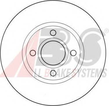 A.B.S. 16371 OE - Kočioni disk www.molydon.hr