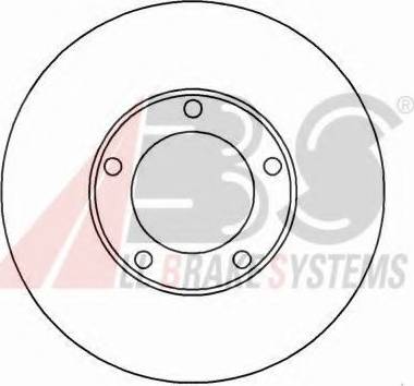 A.B.S. 16235 OE - Kočioni disk www.molydon.hr