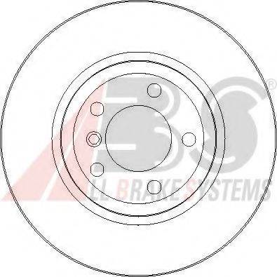 A.B.S. 17025 OE - Kočioni disk www.molydon.hr