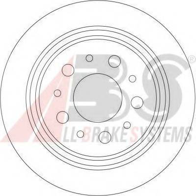 A.B.S. 17410 OE - Kočioni disk www.molydon.hr