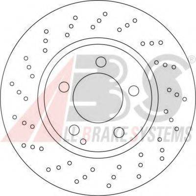 A.B.S. 17111 OE - Kočioni disk www.molydon.hr