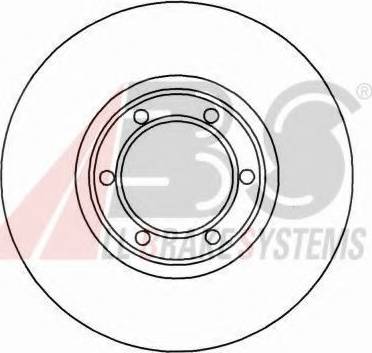 A.B.S. 15106 OE - Kočioni disk www.molydon.hr