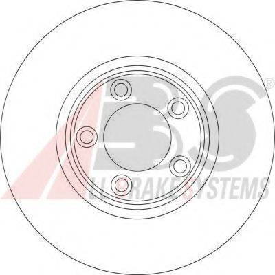 A.B.S. 17049 OE - Kočioni disk www.molydon.hr