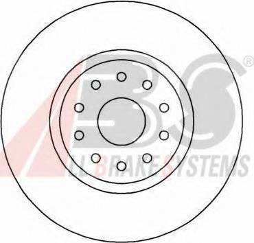 A.B.S. 17014 OE - Kočioni disk www.molydon.hr