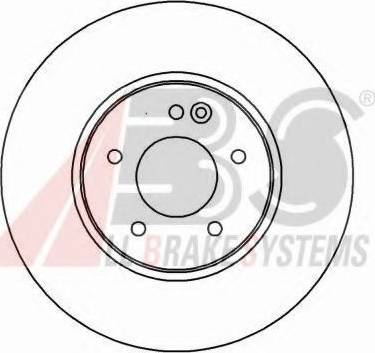 A.B.S. 16449 OE - Kočioni disk www.molydon.hr