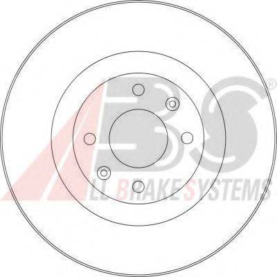 A.B.S. 16921 OE - Kočioni disk www.molydon.hr