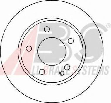 A.B.S. 16985 OE - Kočioni disk www.molydon.hr