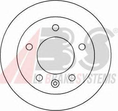 A.B.S. 16453 OE - Kočioni disk www.molydon.hr