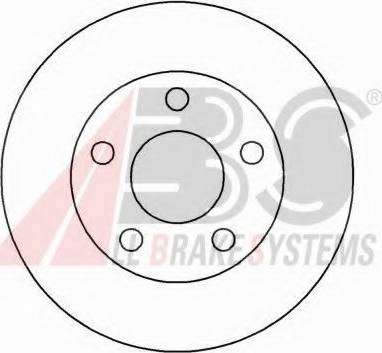 A.B.S. 16916 OE - Kočioni disk www.molydon.hr