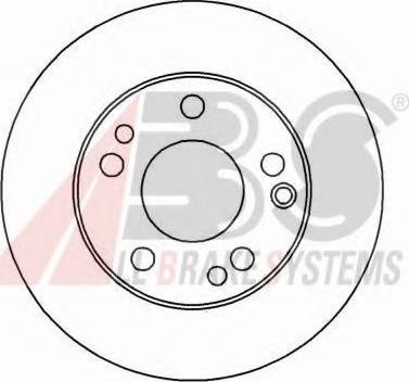 A.B.S. 15816 OE - Kočioni disk www.molydon.hr