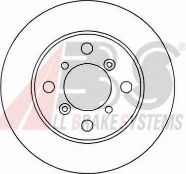 A.B.S. 16625 OE - Kočioni disk www.molydon.hr