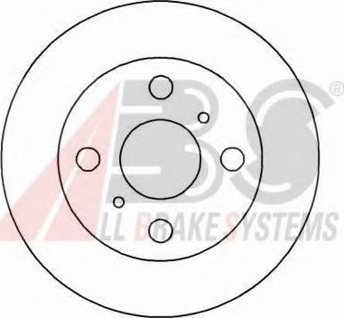 A.B.S. 16651 OE - Kočioni disk www.molydon.hr