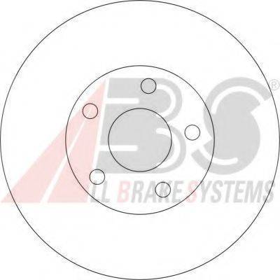 A.B.S. 17051 OE - Kočioni disk www.molydon.hr