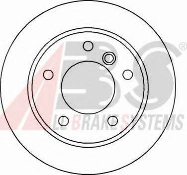 A.B.S. 16339 OE - Kočioni disk www.molydon.hr