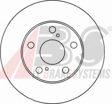 A.B.S. 16220 OE - Kočioni disk www.molydon.hr