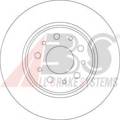 A.B.S. 17411 OE - Kočioni disk www.molydon.hr