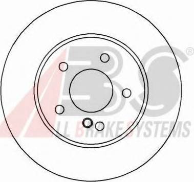 A.B.S. 16571 OE - Kočioni disk www.molydon.hr