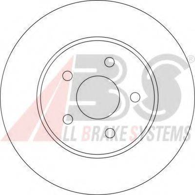 A.B.S. 17116 OE - Kočioni disk www.molydon.hr